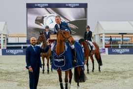 Longines marks elegant presence at the President of the UAE Show Jumping Cup presented by Longines