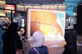 View exciting works at Dubai Canvas 3D Art Festival 2017 in City Walk