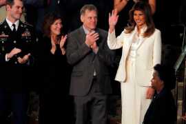 Is there hidden meaning behind why Melania Trump wore white?