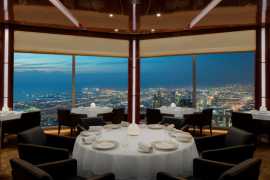 Chinese New Year celebrations at the highest restaurant in the world