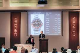 Rare and historical watches auctioned in Dubai