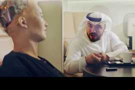 Etihad Airways introduces AI Robot Sophia to Abu Dhabi (Video)