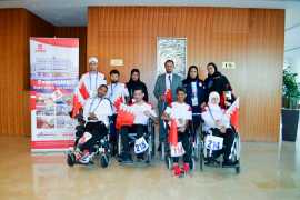 Al Bustan Centre & Residence hosts Fazza Boccia Regional Open 2019 participants