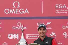 Lucas Herbert wins the 2020 OMEGA Dubai Desert Classic