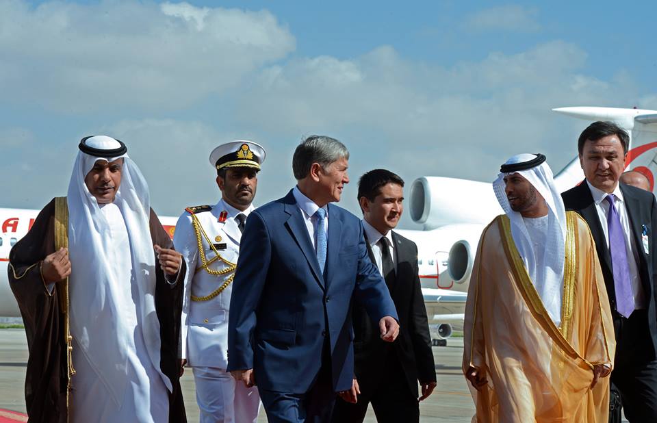Joint statement on the outcome of the visit of President of kyrgyzstan to the UAE