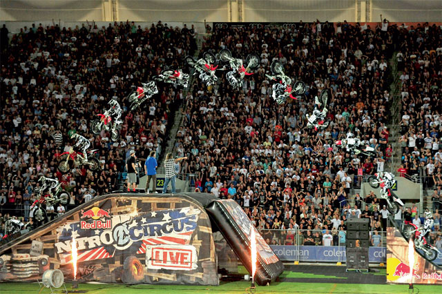 Get set for thrilling stunts with Nitro Circus