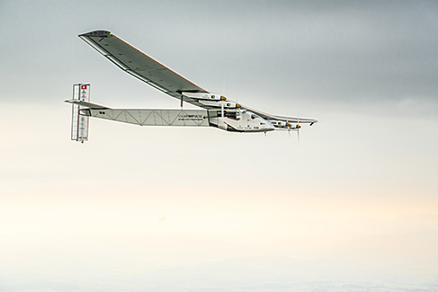 Solar plane set for round the world flight from Abu Dhabi