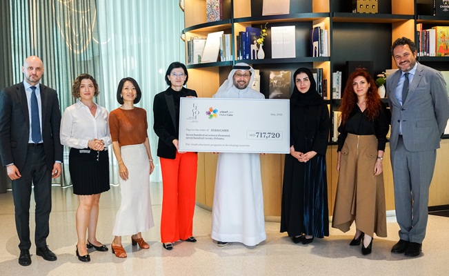 L’ÉCOLE Middle East donates to Dubai Cares in support of Youth Skilling Programs