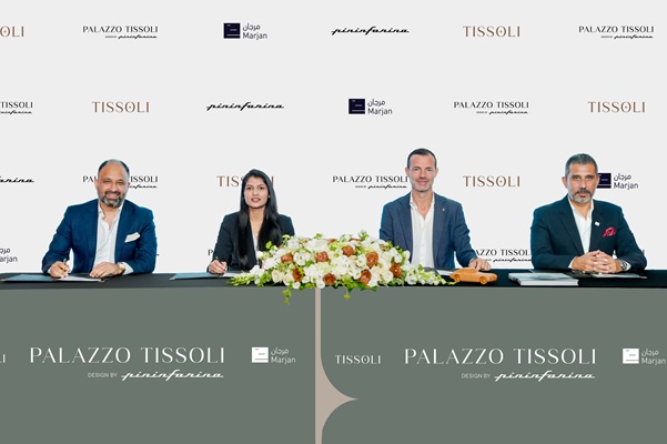 Tissoli signs historic agreement with Pininfarina to bring Palazzo Tissoli to Al Marjan Island